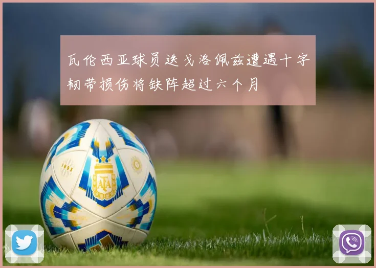 瓦伦西亚球员迭戈洛佩兹遭遇十字韧带损伤将缺阵超过六个月